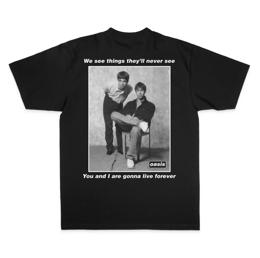 OASIS LIVE FOREVER (Black)