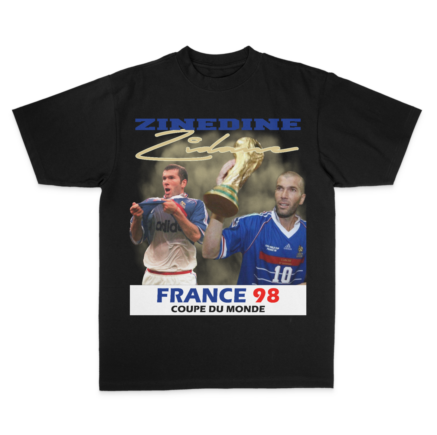 ZIDANE COUPE DE MONDE '98 BLACK